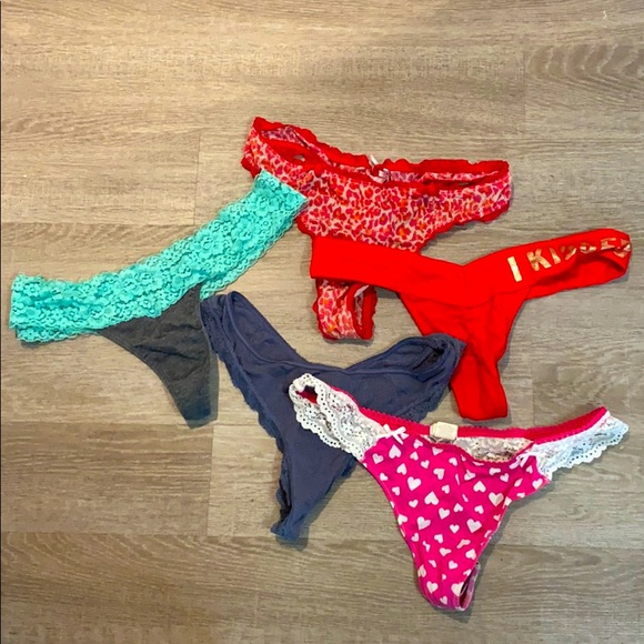 5 slightly worn panties 😘 - Picture 1 of 4